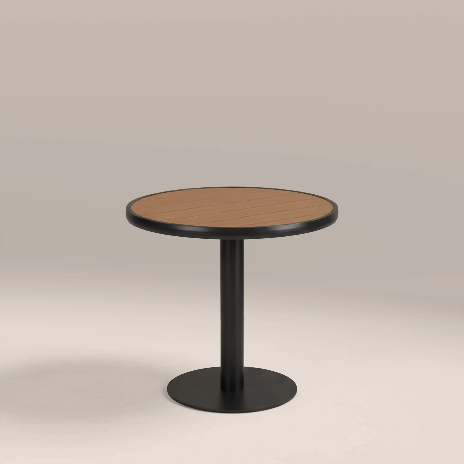 Cole 2 Seat Garden Bistro Set | Oak & Olive Green