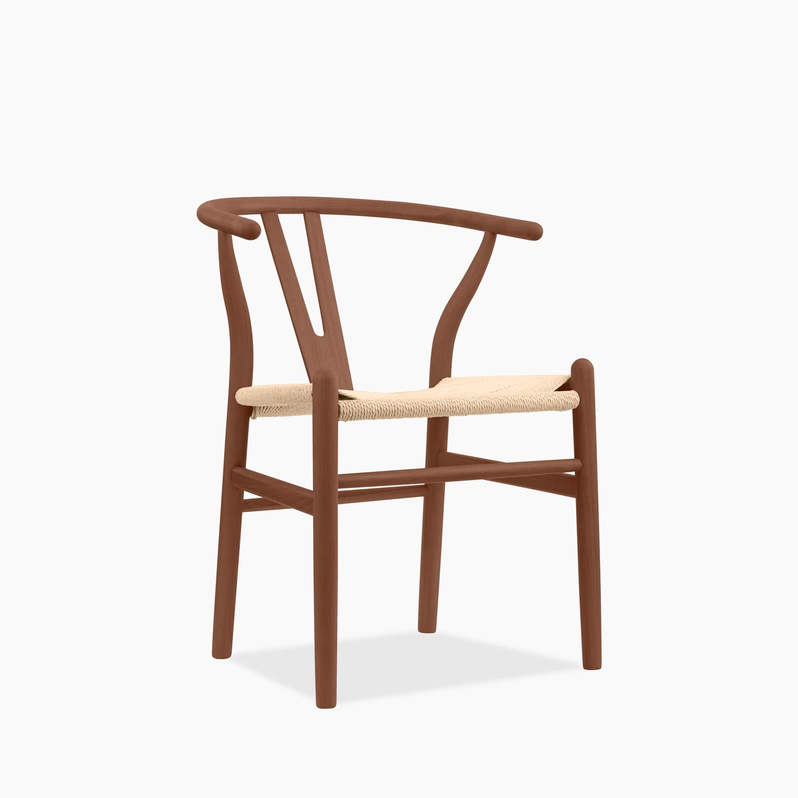 Wish Wooden Dining Chair | Natural Weave & Walnut