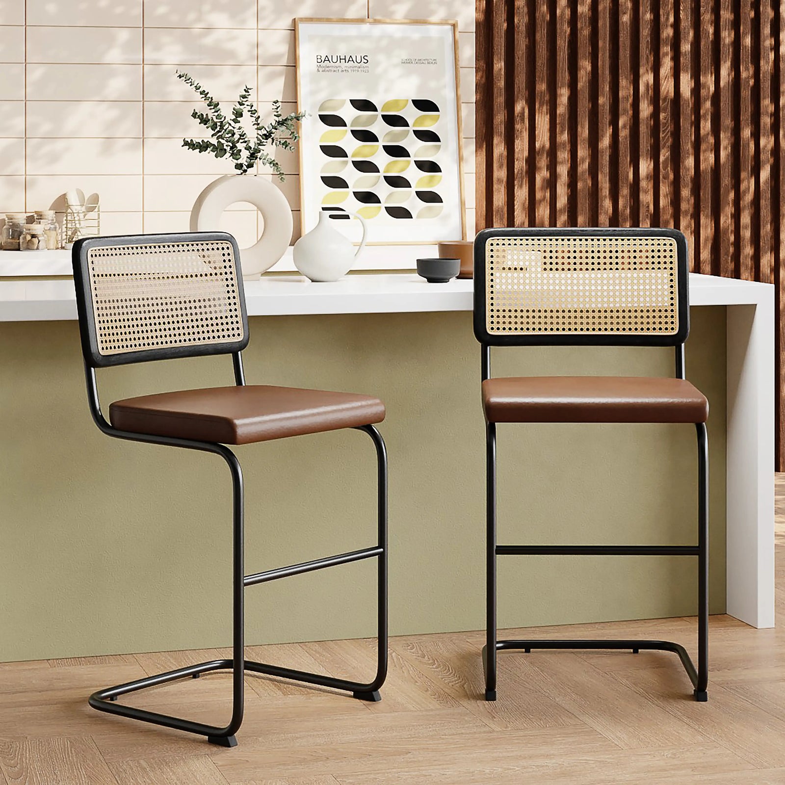 Tan Bar Stools | Tan Leather Bar Stools & More – Cult Furniture