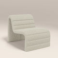 Lopez Accent Chair | Speckled Sustainable Stone Boucle