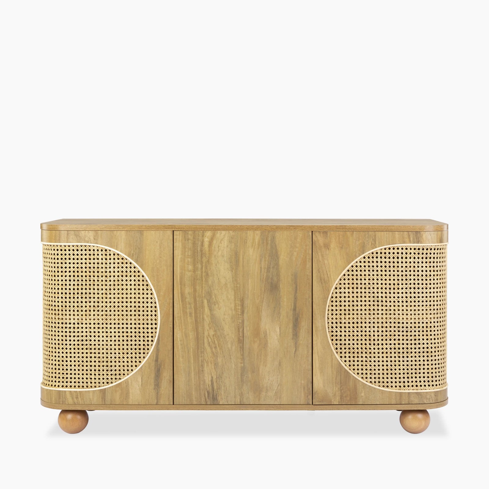 Una Wooden Large Sideboard | Oak & Cane