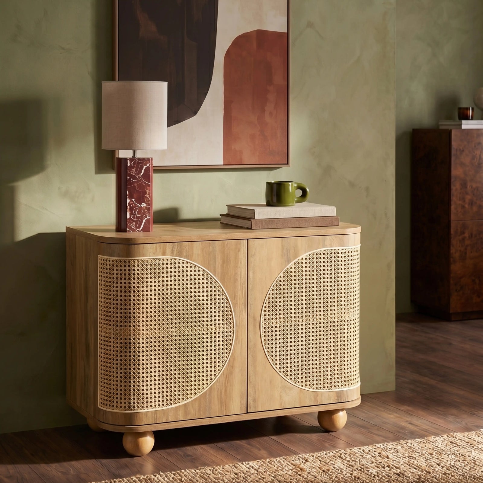 Una Wooden Sideboard | Oak & Cane