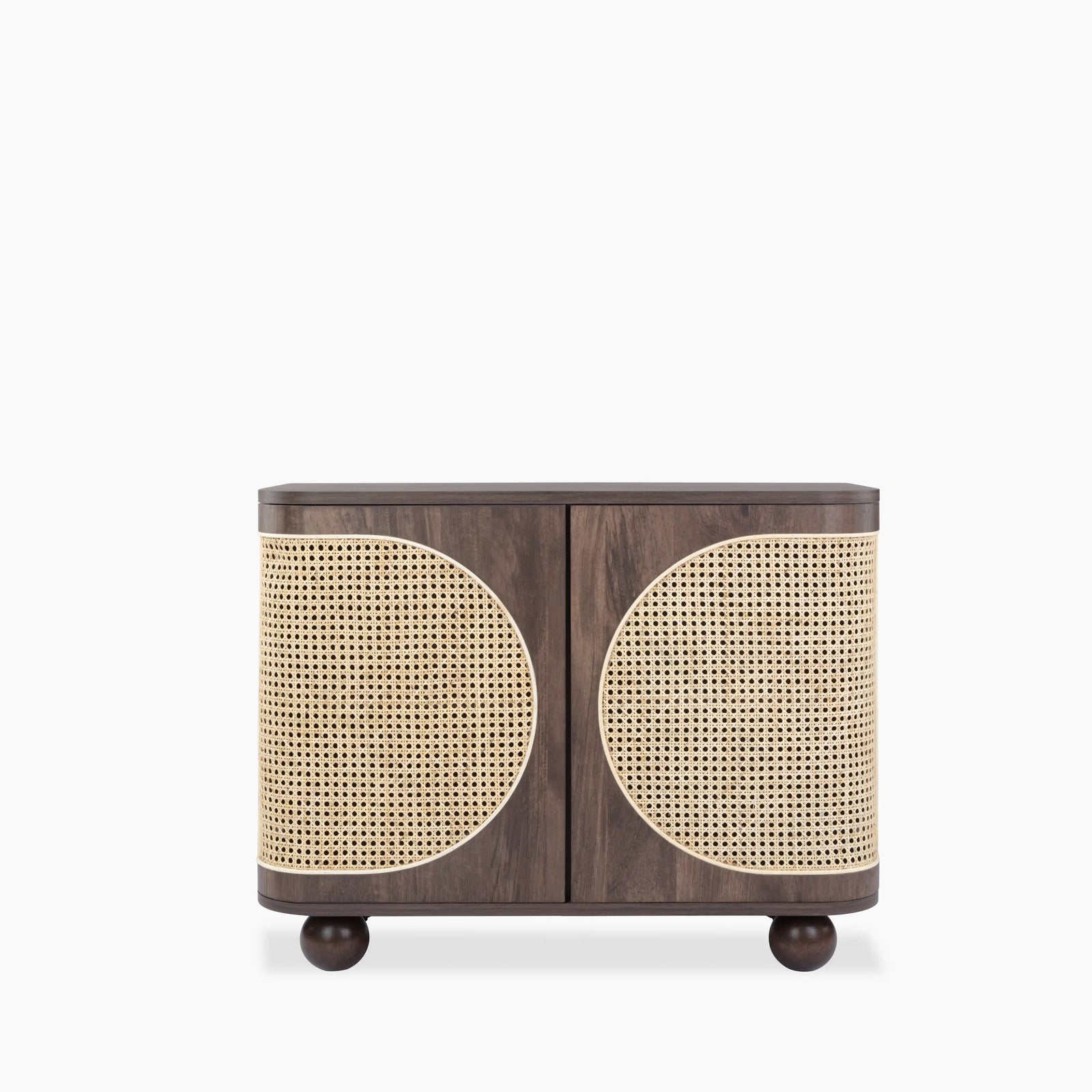 Una Wooden Sideboard | Walnut & Cane