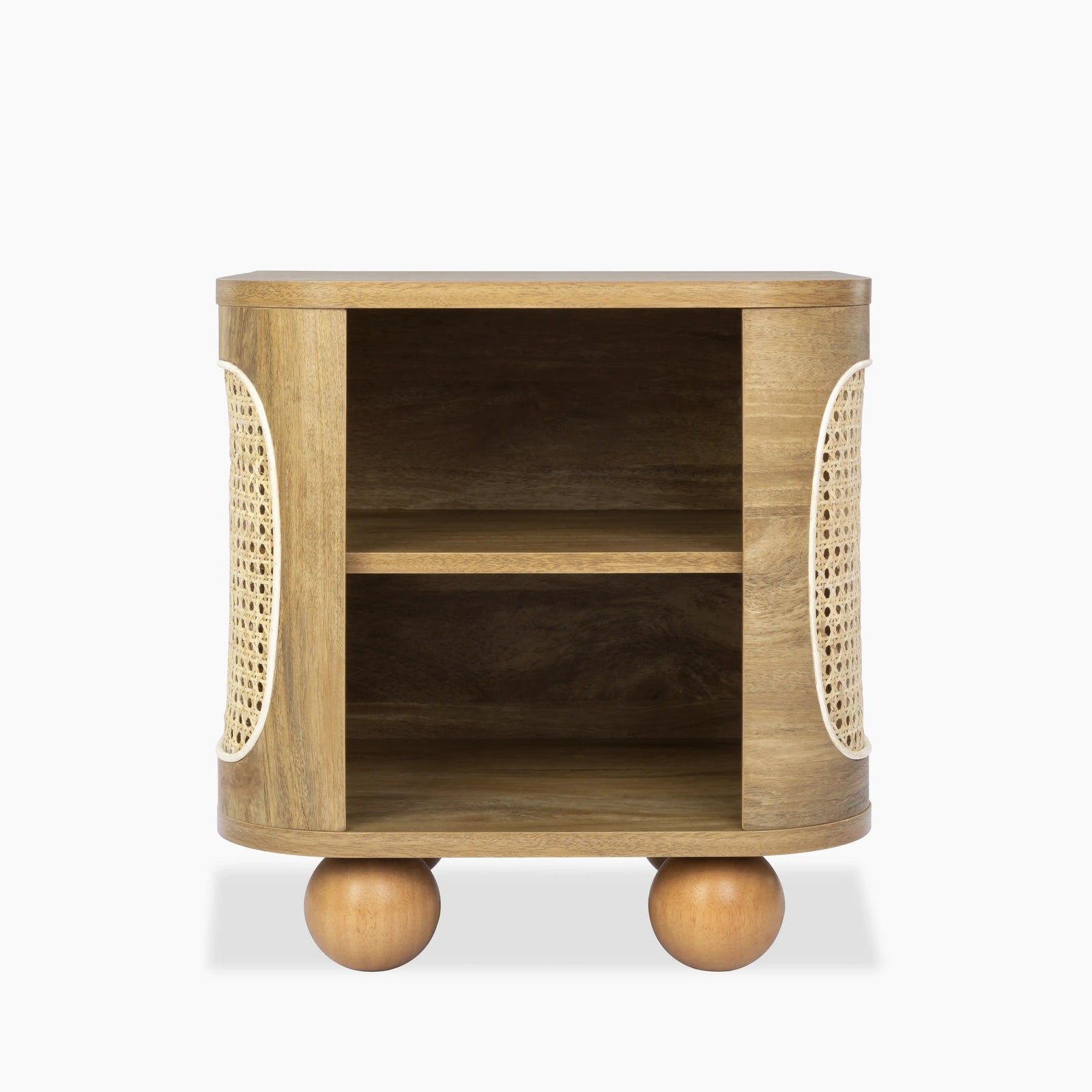 Una Wooden Side Table | Oak & Cane