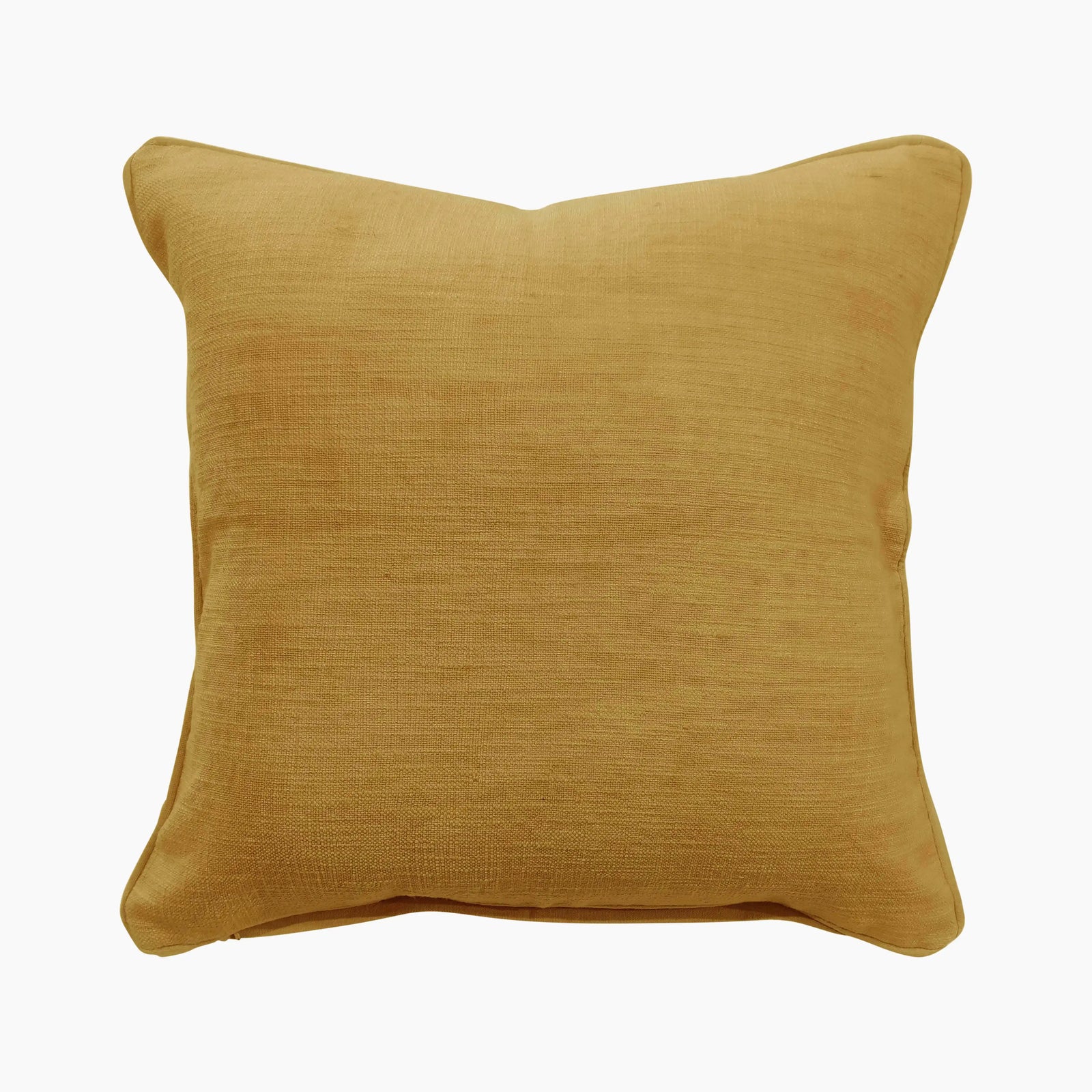 Auckland Square Cushion | Mustard Yellow