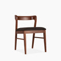chiswick wooden dining chair black walnut