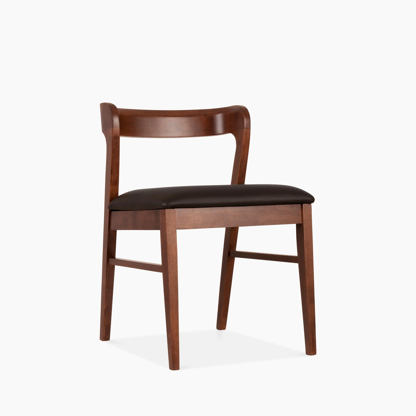 chiswick wooden dining chair black walnut
