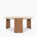 Leilani Coffee Table | Travertine & Oak