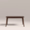 Landon 4 Seat Rectangle Wooden Dining Table | Walnut