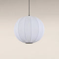 Everett Round Bubble Pendant Light | White