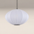 Everett Saucer Bubble Pendant Light | White