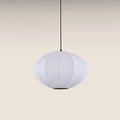 Everett Saucer Bubble Pendant Light | White