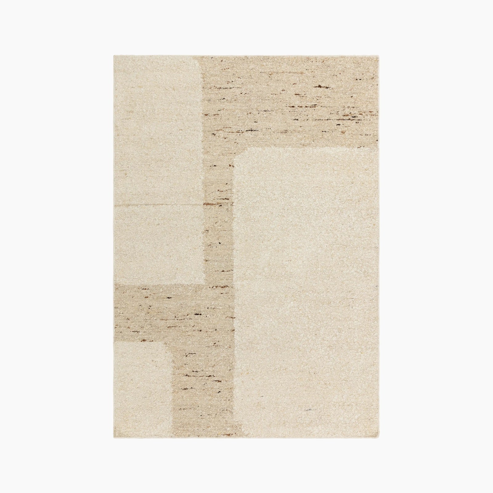 Napa Tumbla Handwoven Wool Rug | Natural