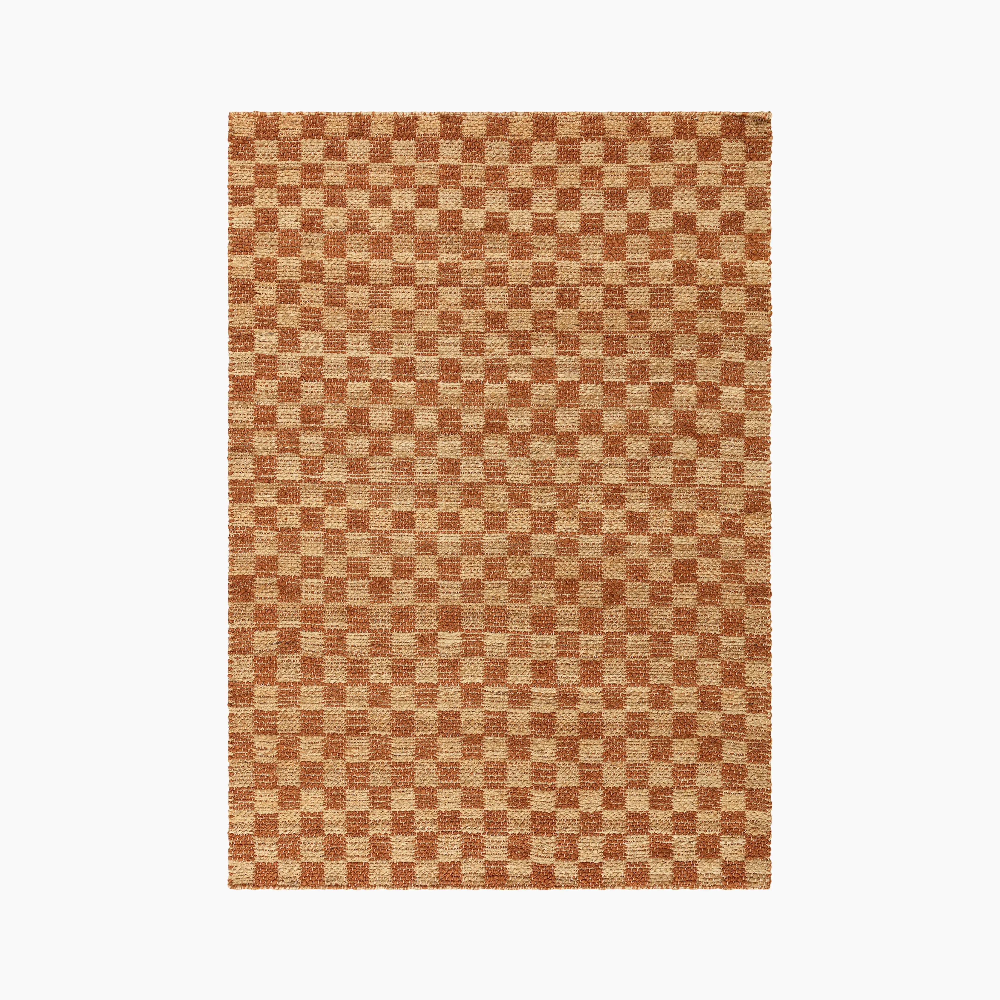 Naturi Handwoven Jute Rug, Rust | Cult Furniture – Cult Furniture
