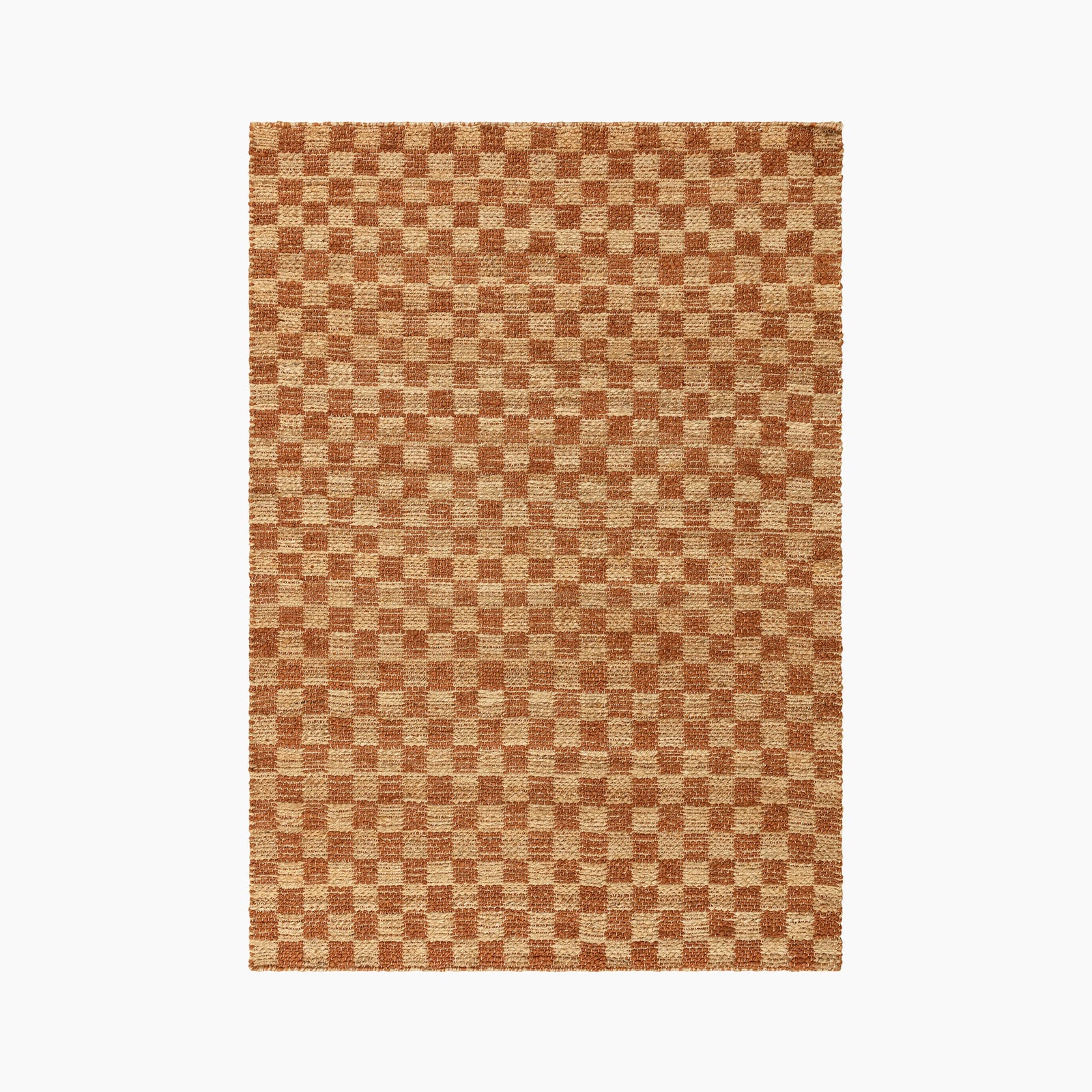 Naturi Handwoven Jute Rug | Rust