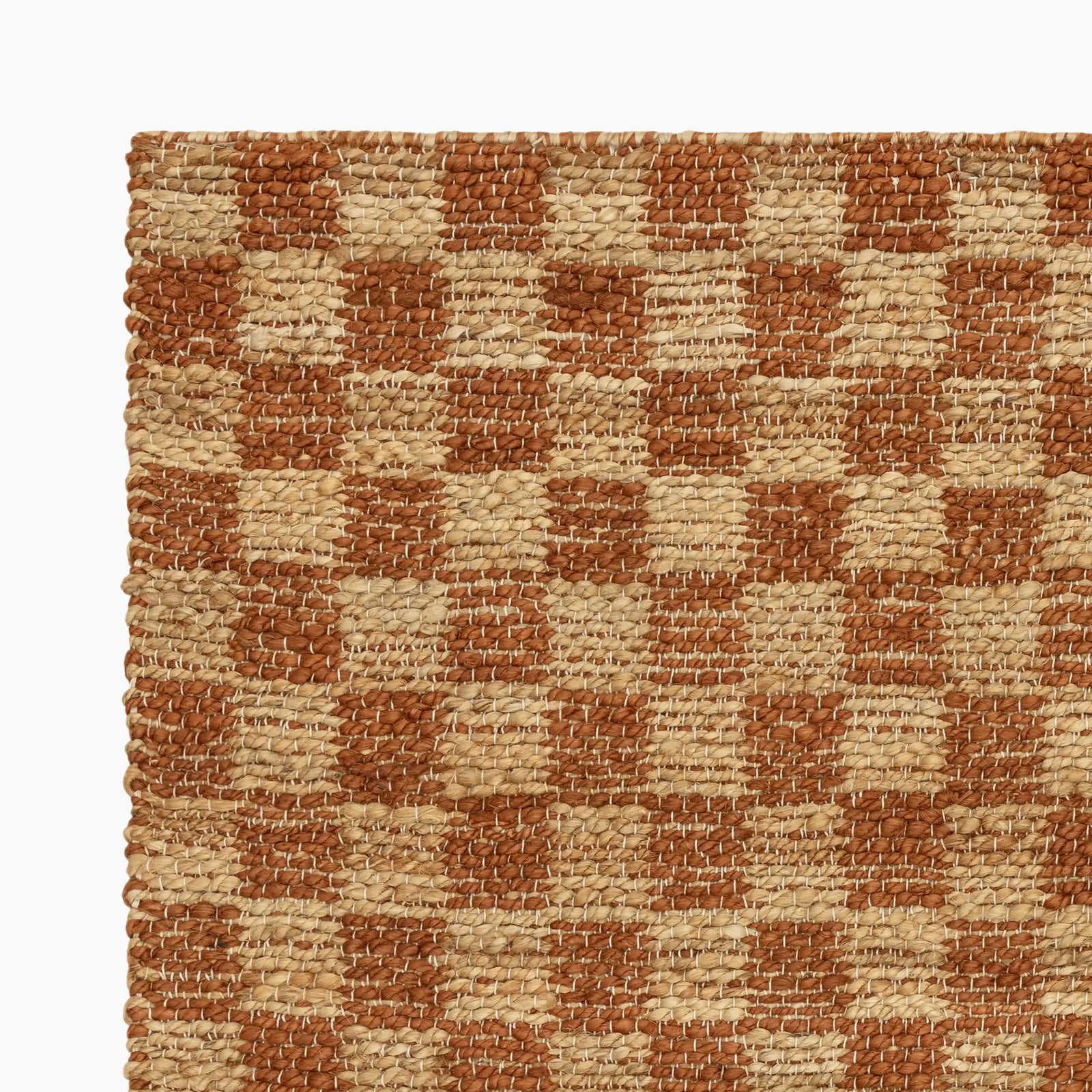 Naturi Handwoven Jute Rug | Rust