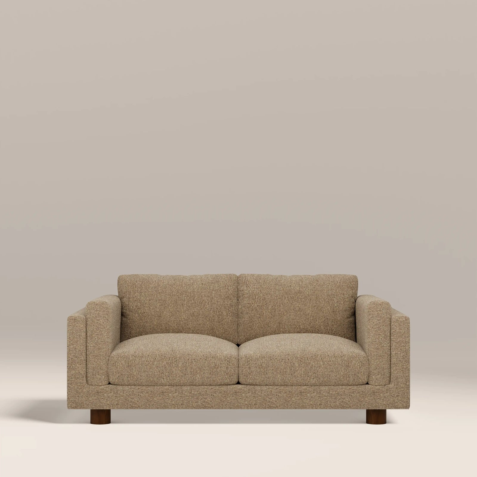 Halton 2 Seater Sofa | Speckled Cappuccino Boucle