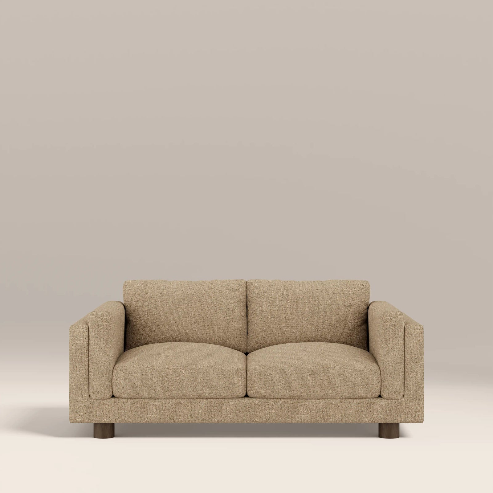 Halton 2 Seater Sofa | Speckled Latte Boucle
