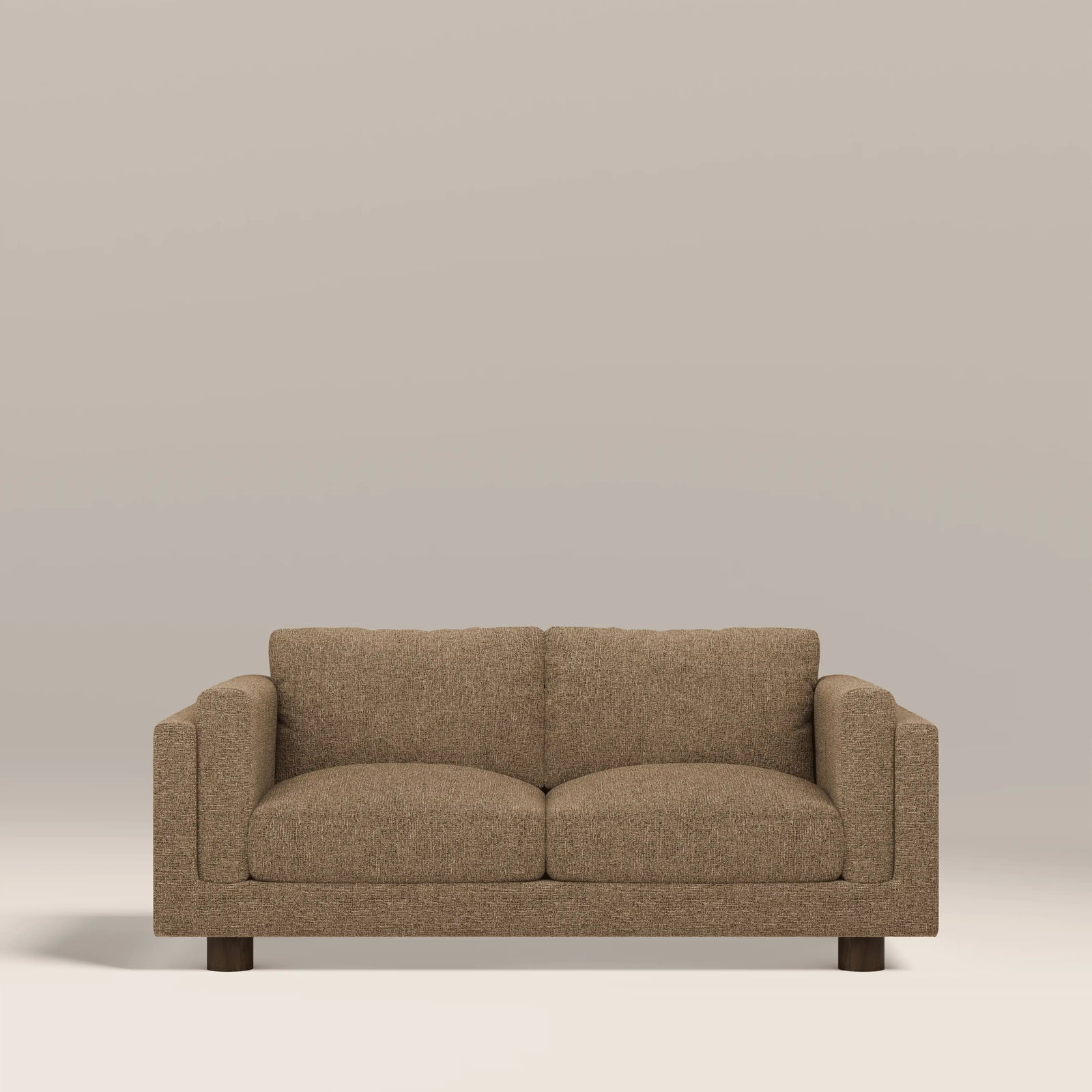 Halton 2 Seater Sofa | Speckled Cappuccino Boucle