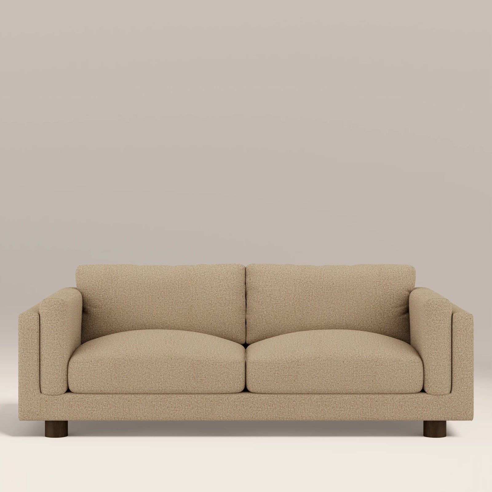 Halton 3 Seater Sofa | Speckled Latte Boucle