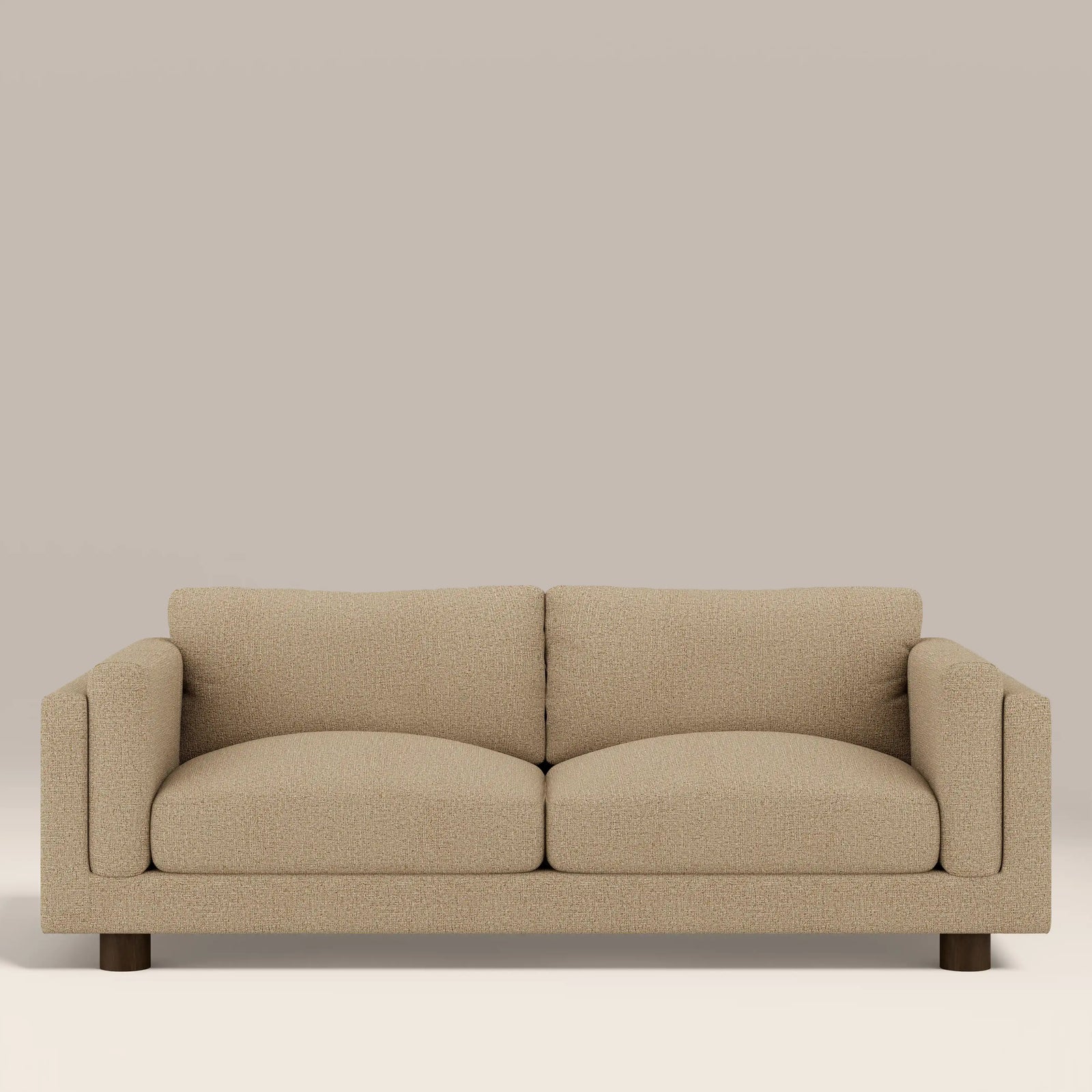Halton 3 Seater Sofa | Speckled Latte Boucle
