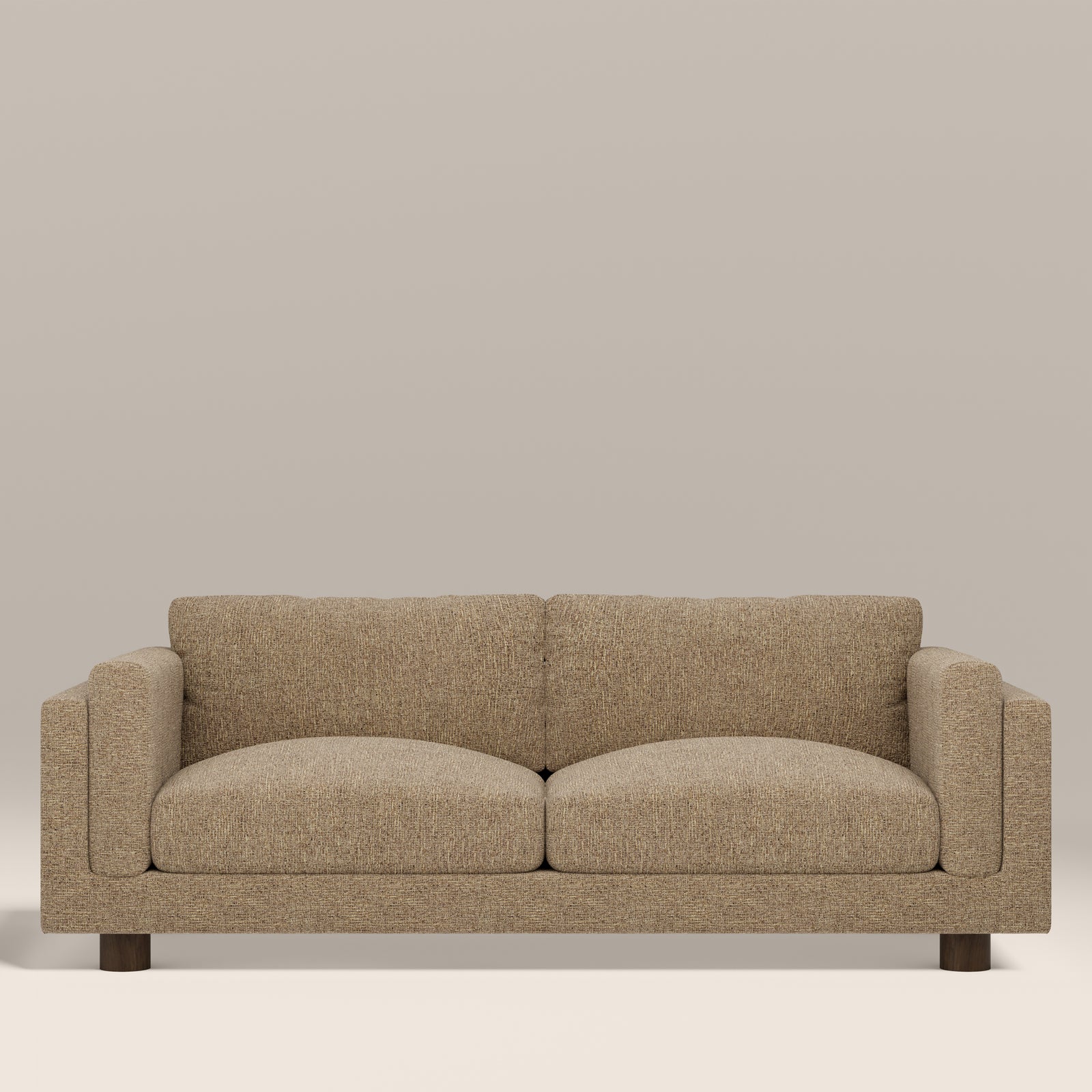 Halton 3 Seater Sofa | Speckled Cappuccino Boucle