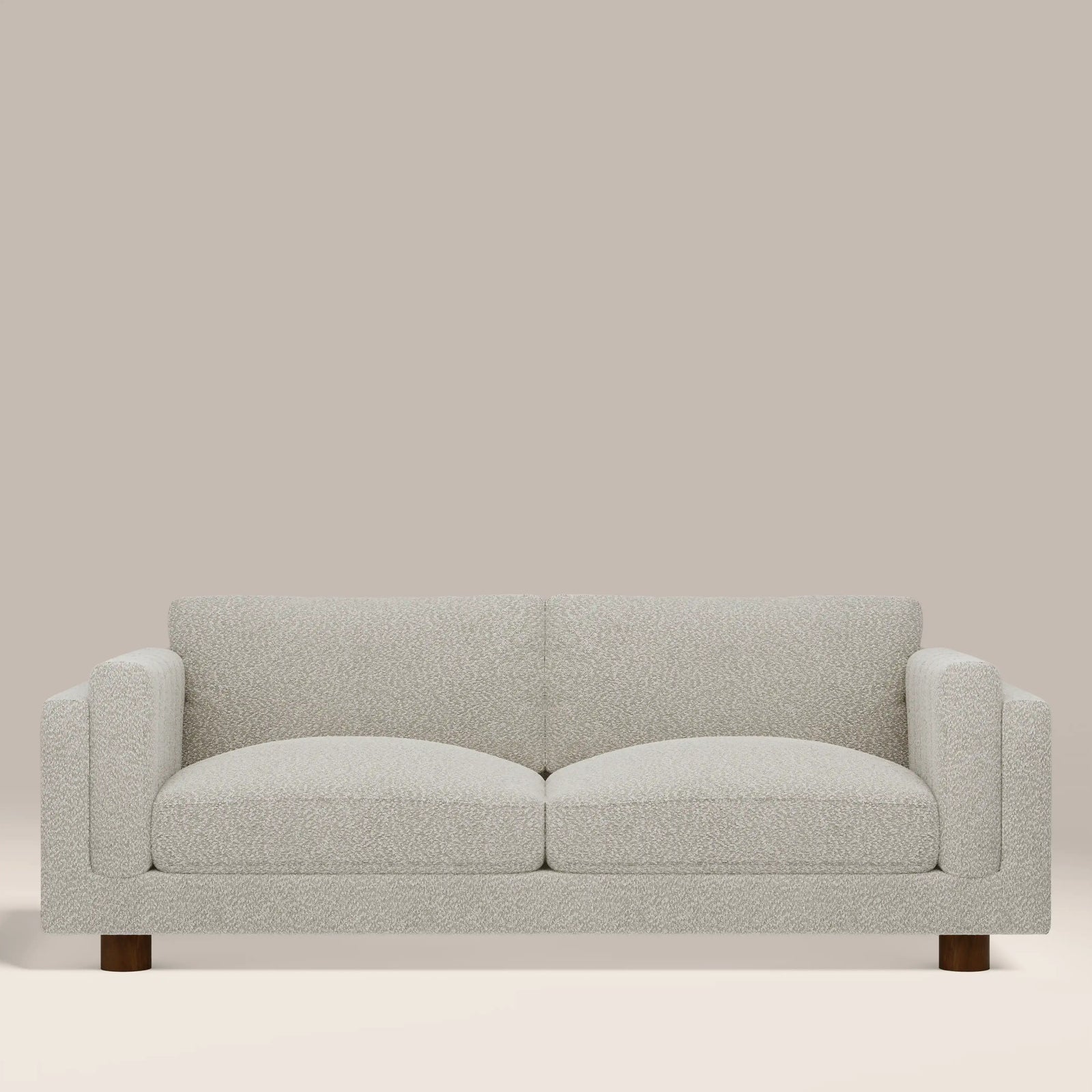Halton 3 Seater Sofa | Speckled Stone Sustainable Boucle