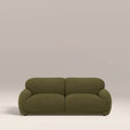 Cloud 2 Seater Sofa | Moss Green Sustainable Mohair Velvet