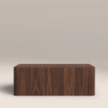 Sabel Rectangle Wooden Coffee Table | Walnut
