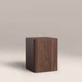 Sabel Square Wooden Side Table | Walnut