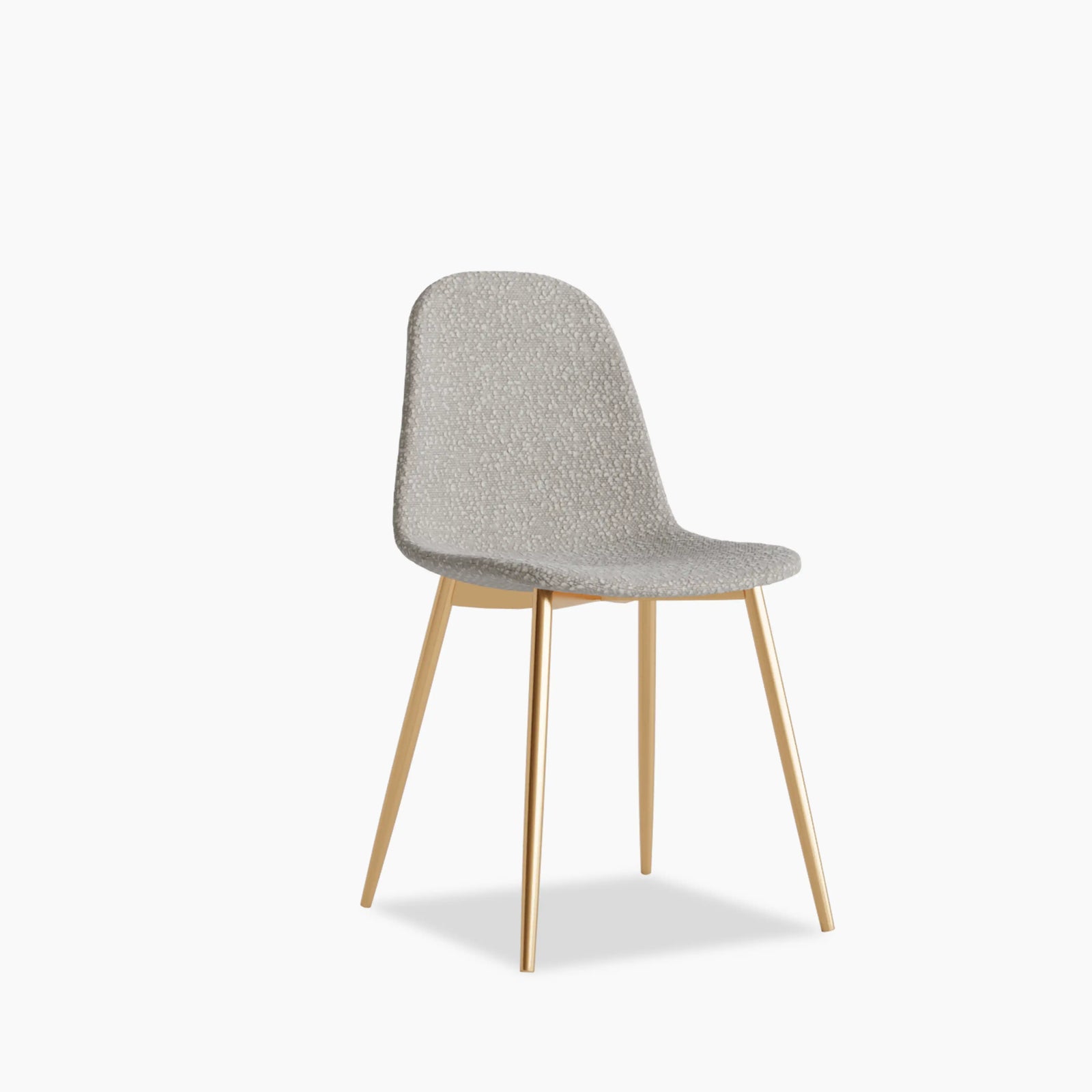 Rayner Dining Chair | Speckled Stone Sustainable Boucle