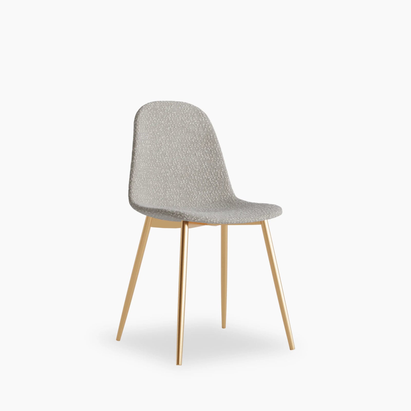 Rayner Dining Chair | Speckled Stone Sustainable Boucle