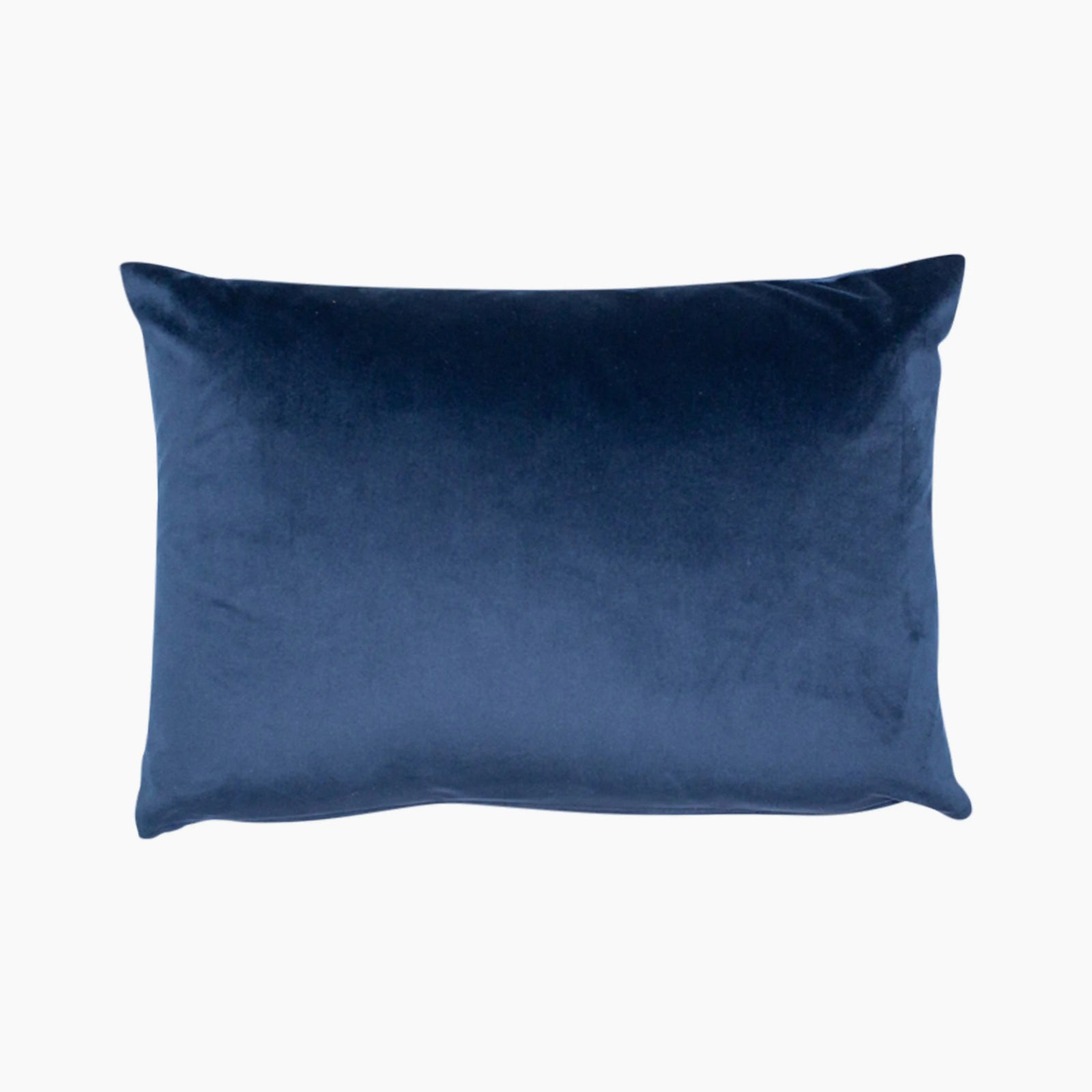 Delaney Rectangle Velvet Cushion | Navy Blue
