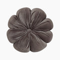 Fleur Flower Velvet Cushion | Grey
