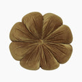 Fleur Flower Velvet Cushion | Olive Green
