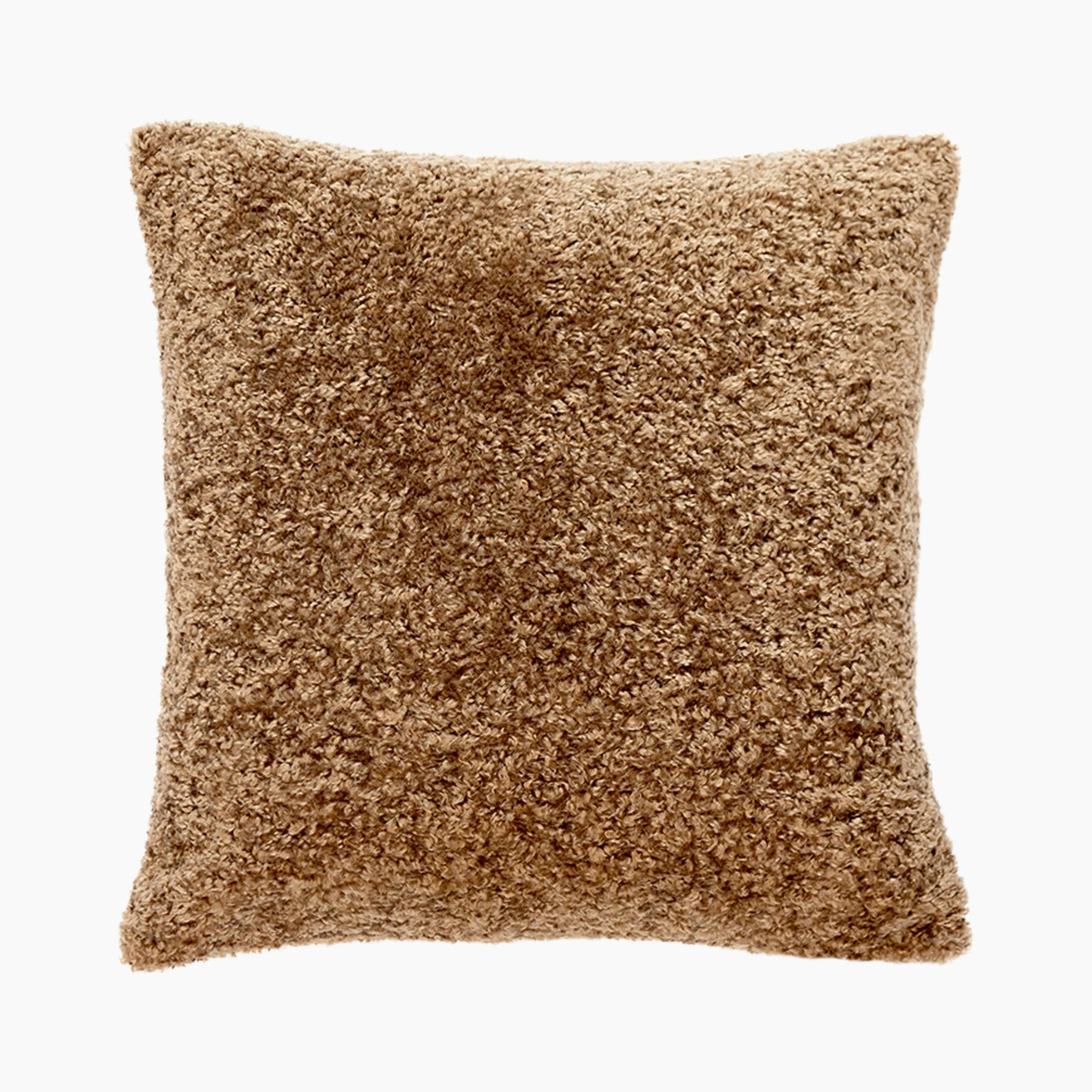 Marilena Textured Square Cushion | Brown