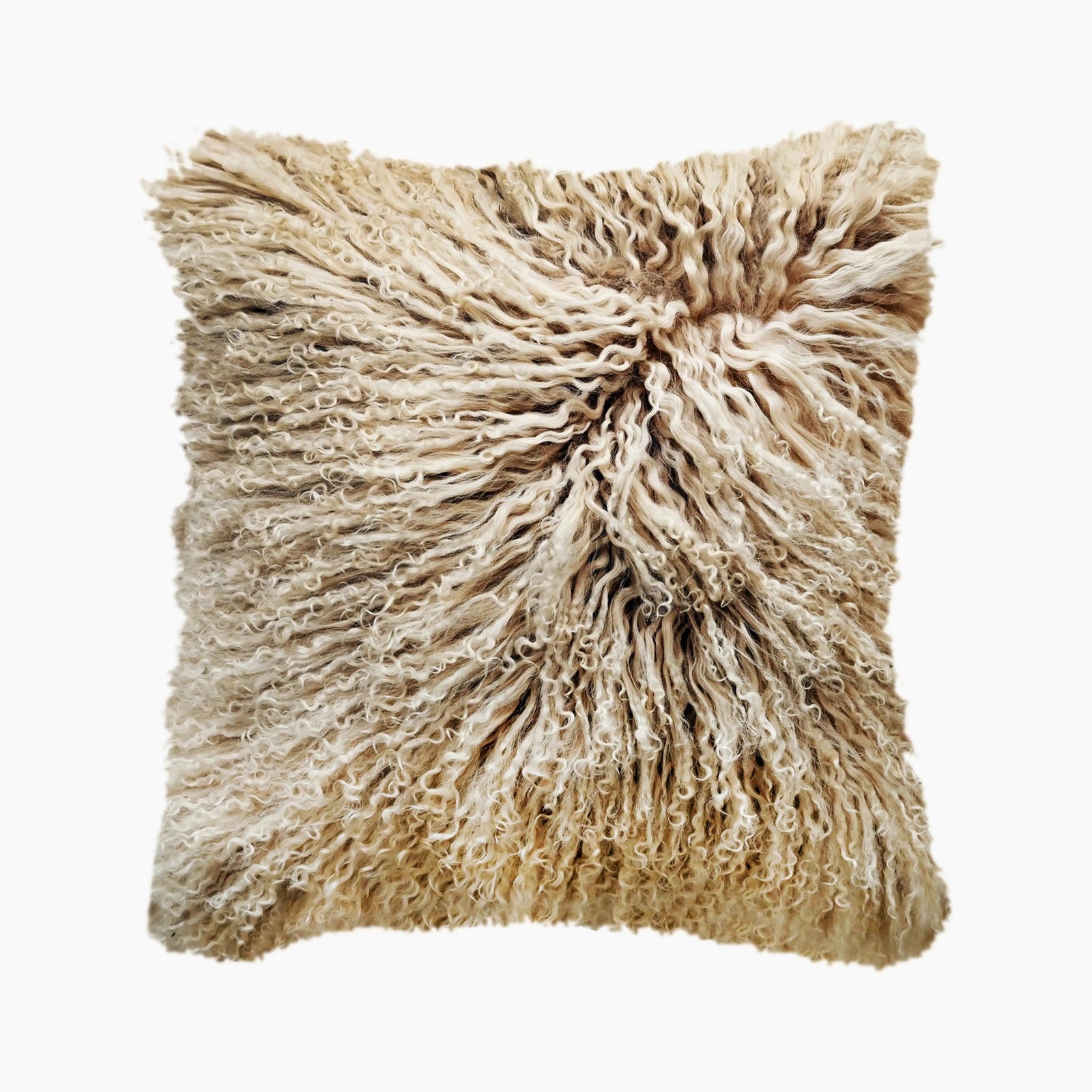 Mongolian Square Cushion | Natural