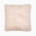 Mongolian Square Cushion | Dusky Pink