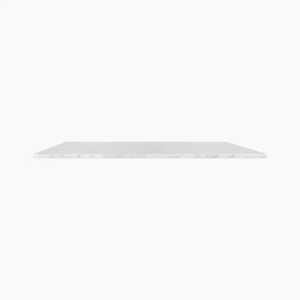 Farrow Square Table Top | White Marble