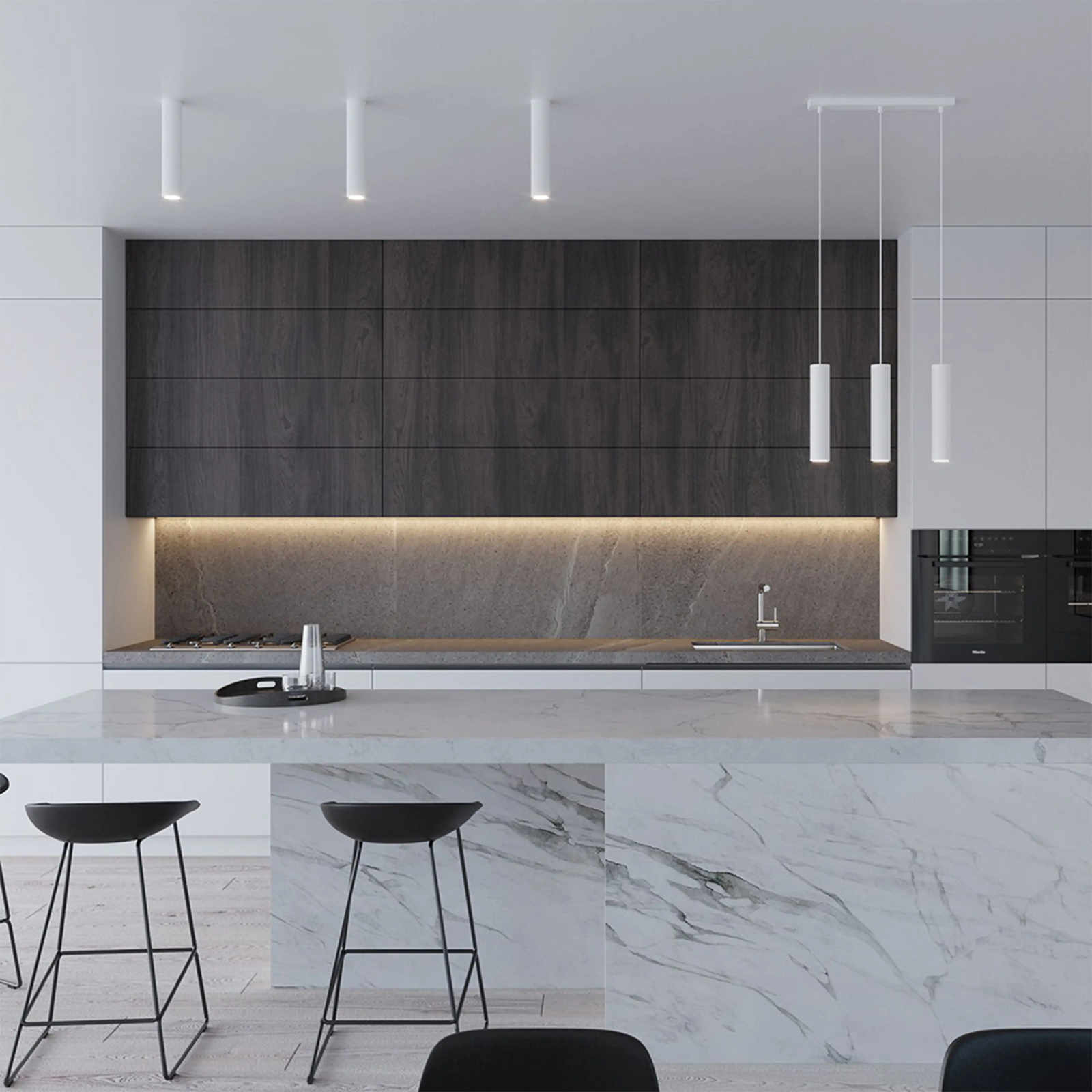 Ciana Ceiling Light | White