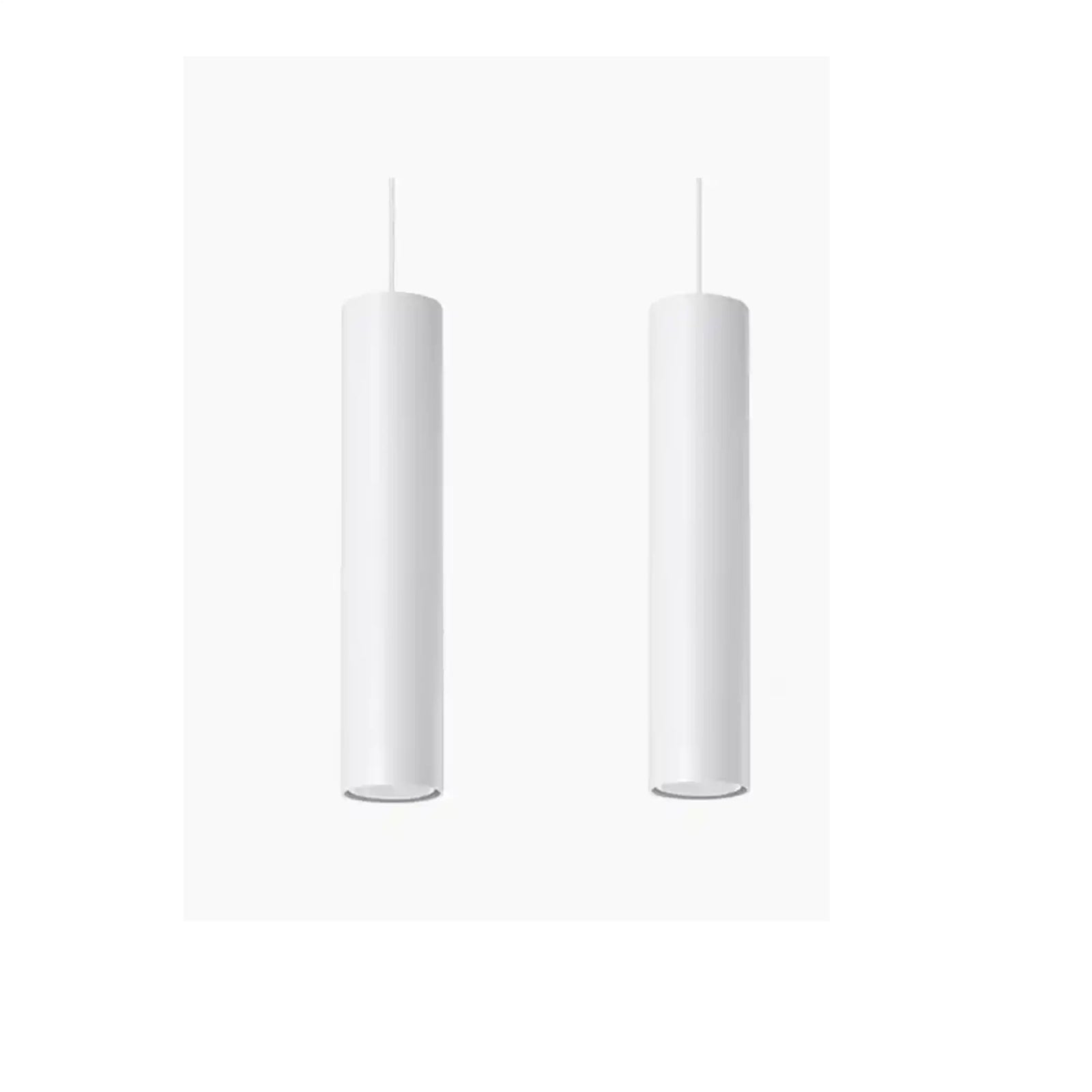 Assia 2 Light Pendant Light | Concrete Grey