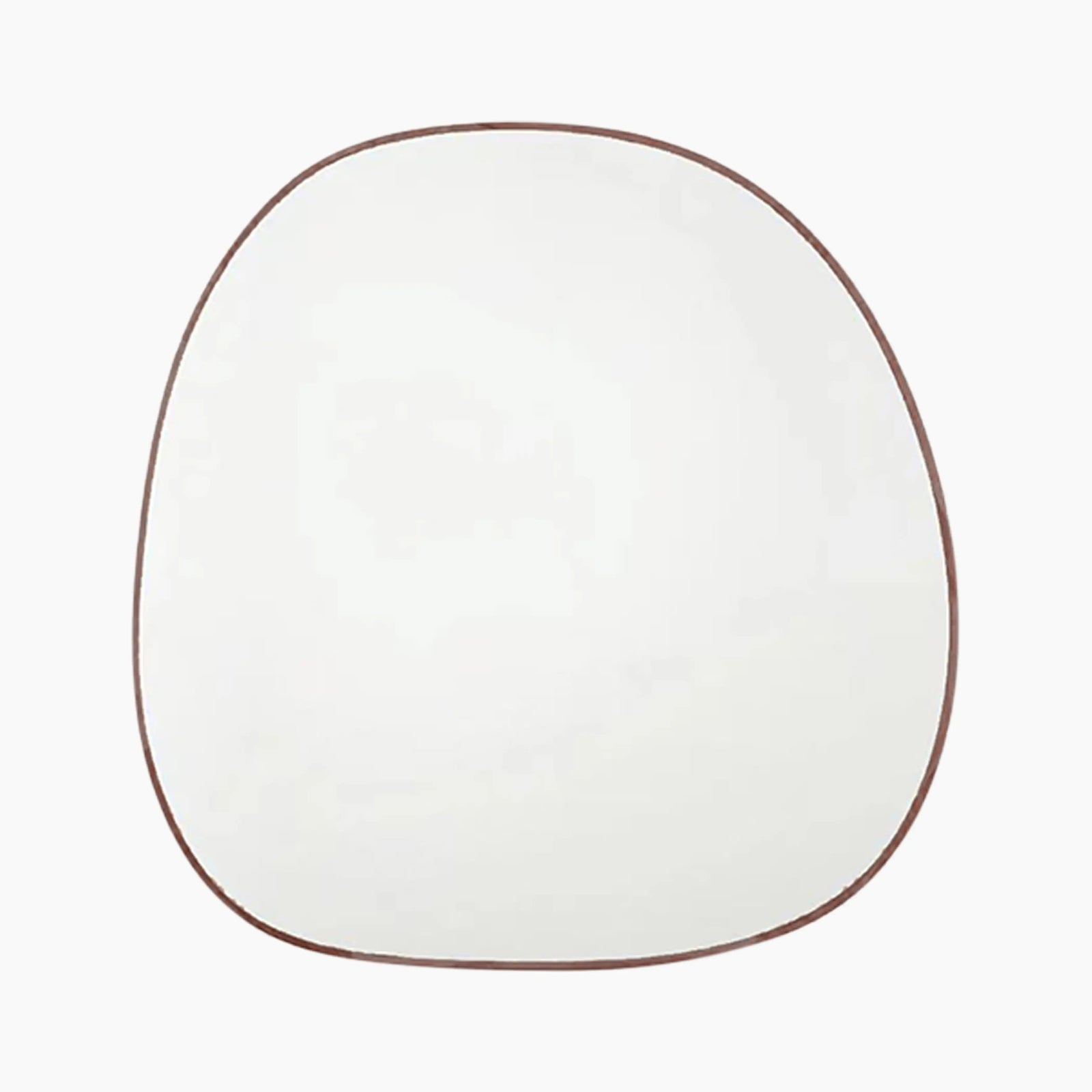 Ferne Asymmetrical Wall Mirror | Walnut