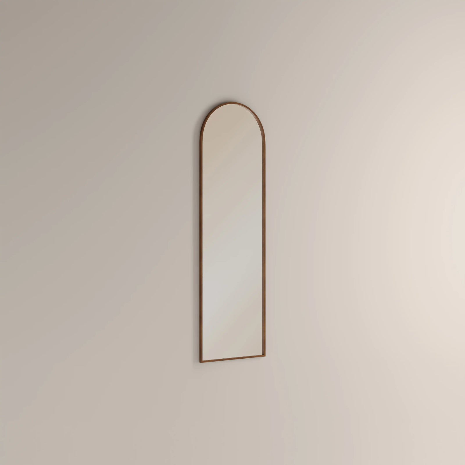 Oxleigh Arch Full Length Mirror, 165 x 50 cm | Walnut