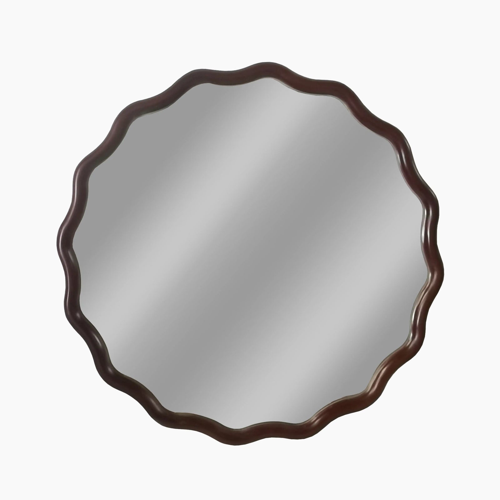 Osaka Wall Mirror | Walnut