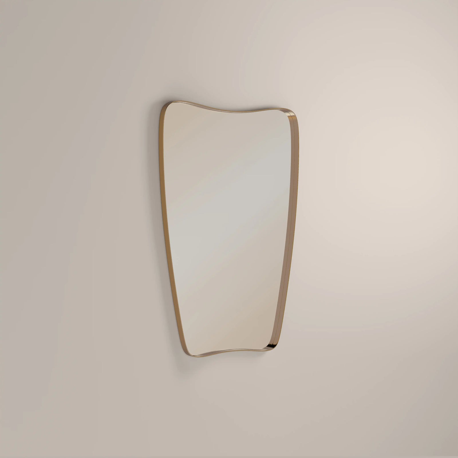 Gabriel Wall Mirror, 96 x 65 cm | Brass