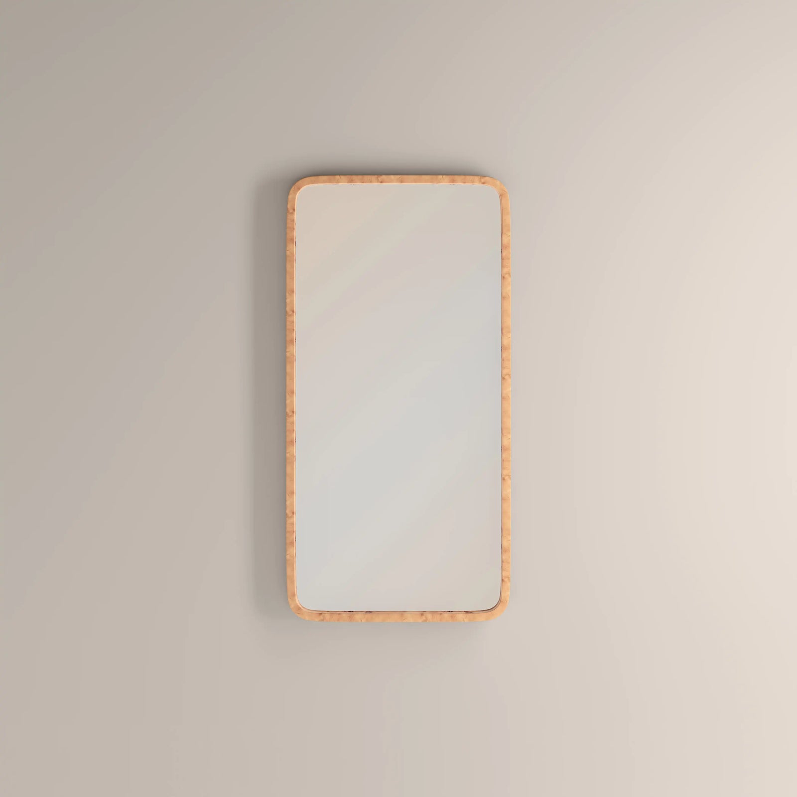 Kolson Rectangle Full Length Mirror, 153 x 77 cm | Burl Wood