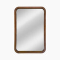 Kolson Rectangle Wall Mirror | Walnut Burl Wood