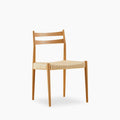 Caleb Wooden Dining Chair | Natural Weave & Oak