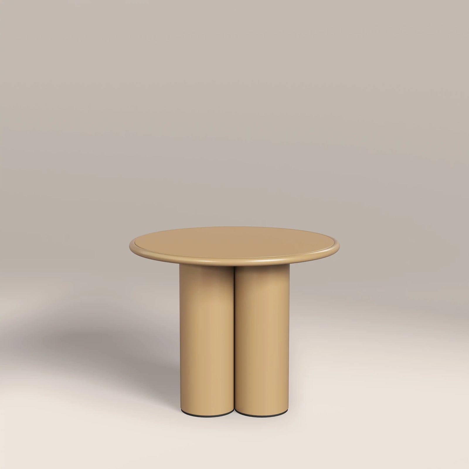 Zoey Round Side Table | Caramel