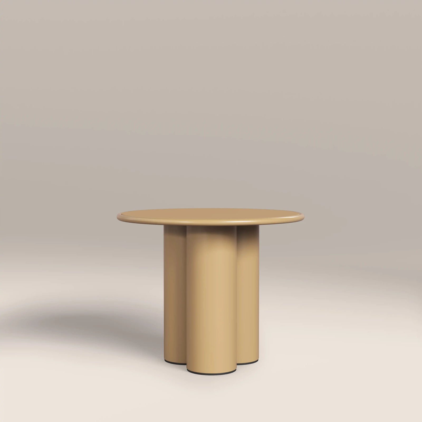 Zoey Round Side Table | Caramel